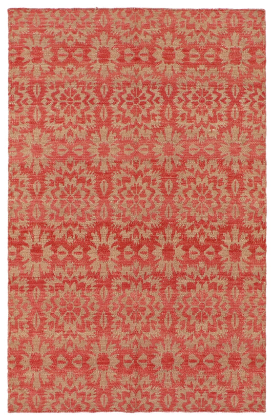 3.7 x 5.7 - Kilim Fine/Wool All Over Rectangle - Finest Hand-Made Quality Wool — 58892