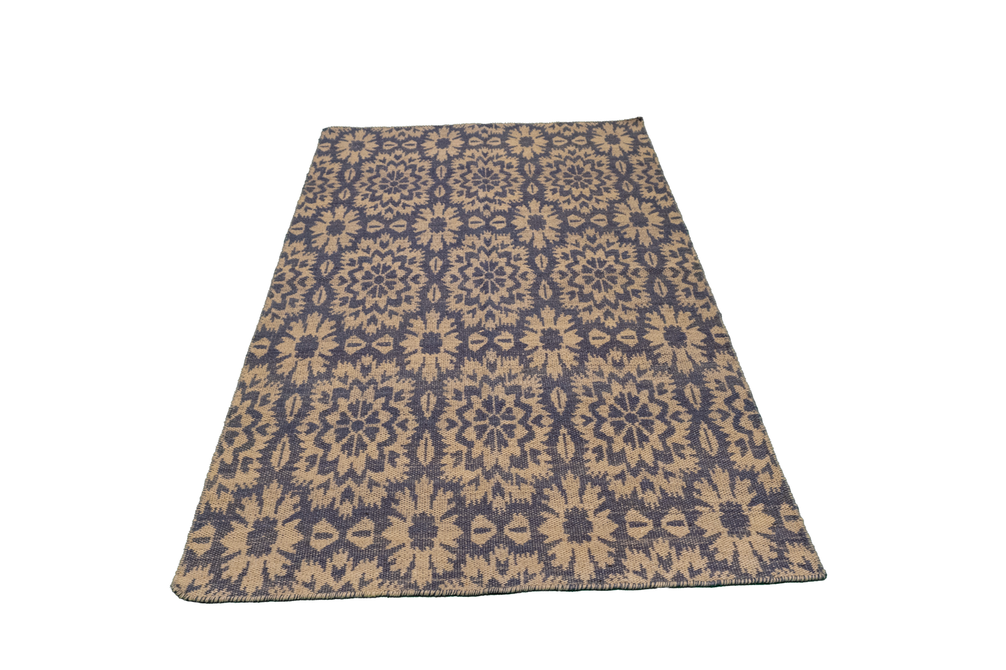 W 3 L 5 Navajo 100% Wool Hand-Woven All-Over Design - 58895