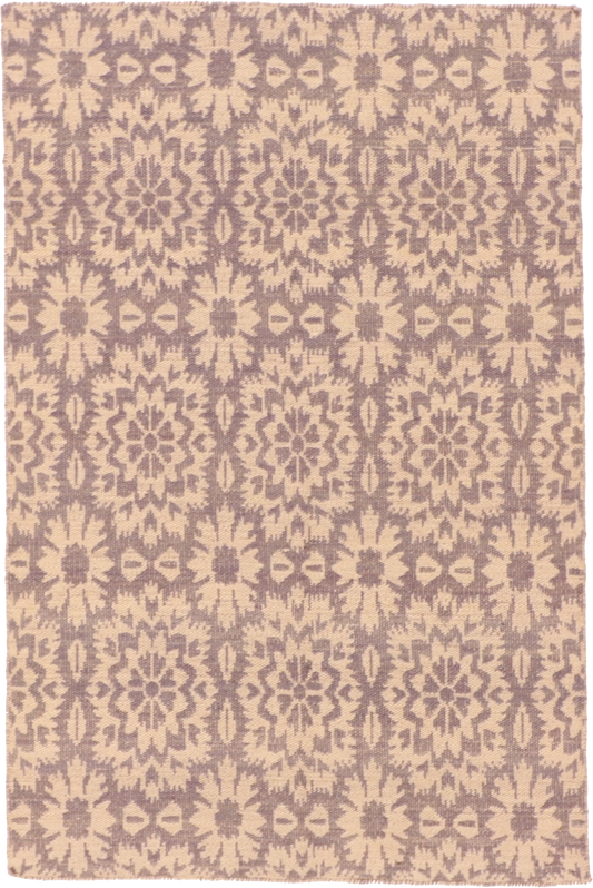 W 3 - L 5 Kilim 100% Wool Hand-Woven All-Over Design - 58895
