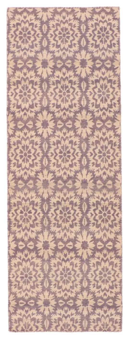 2.9 x 7.10 - Kilim Fine/Wool All Over Rectangle - Finest Hand-Made Quality Wool — 58908