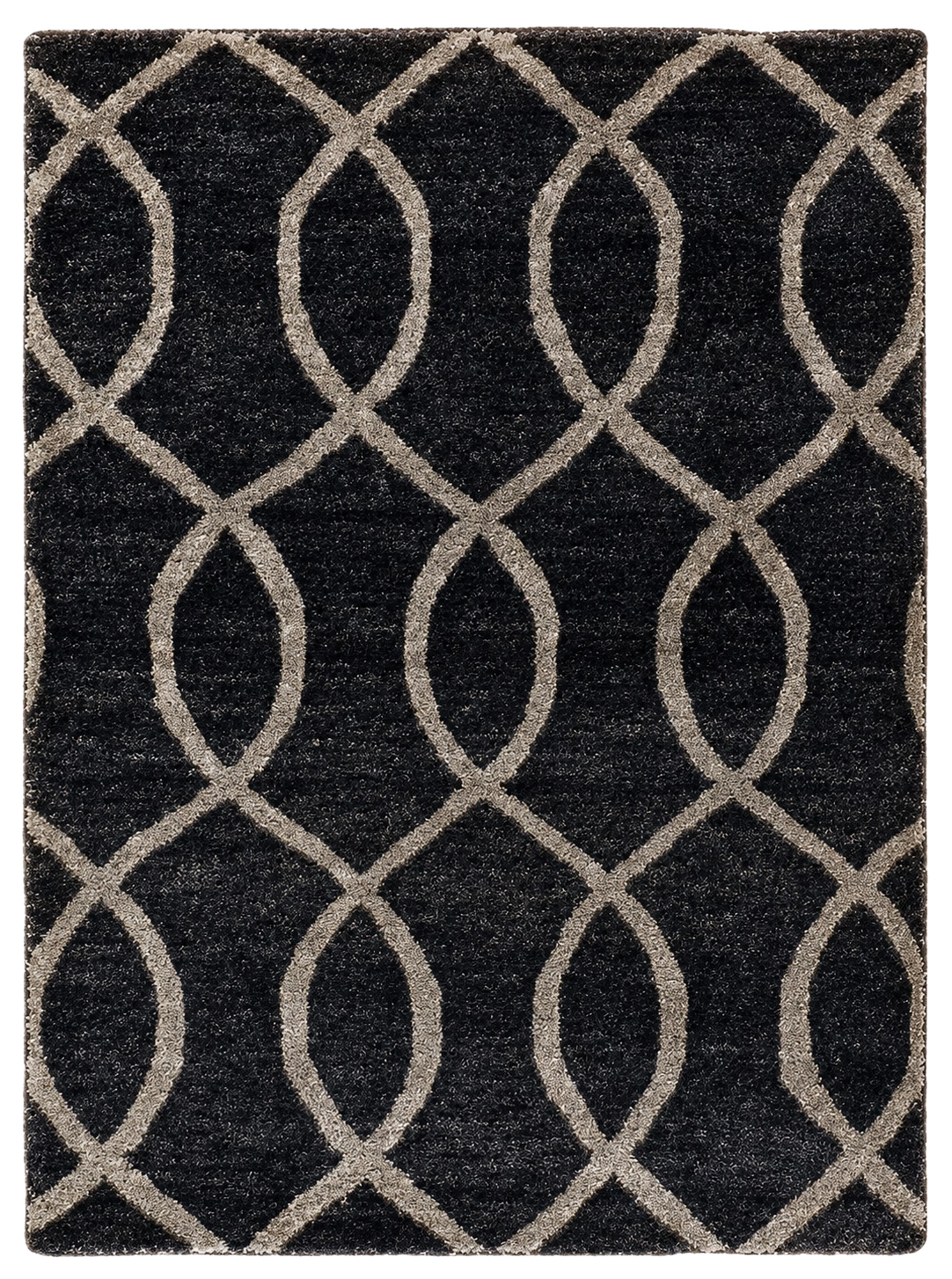 W 2 L 3 Modern 100% Wool Hand-Woven - 58914