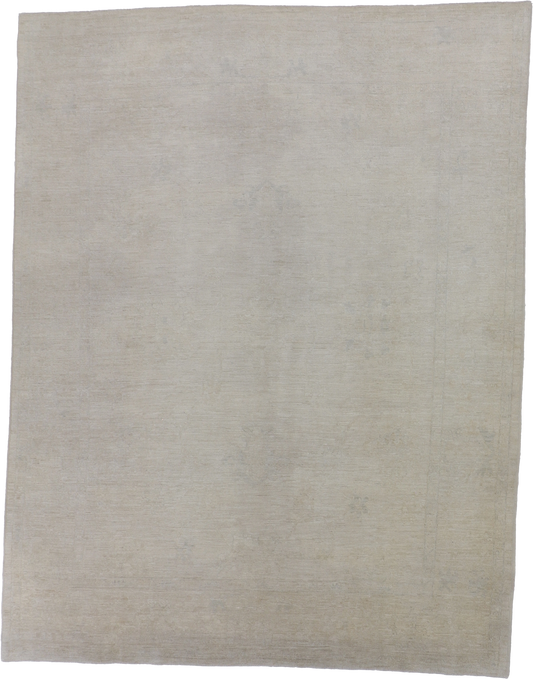 W 8.5 L 10.10 Sarab 100% Wool Hand-Woven All-Over Design - 58963