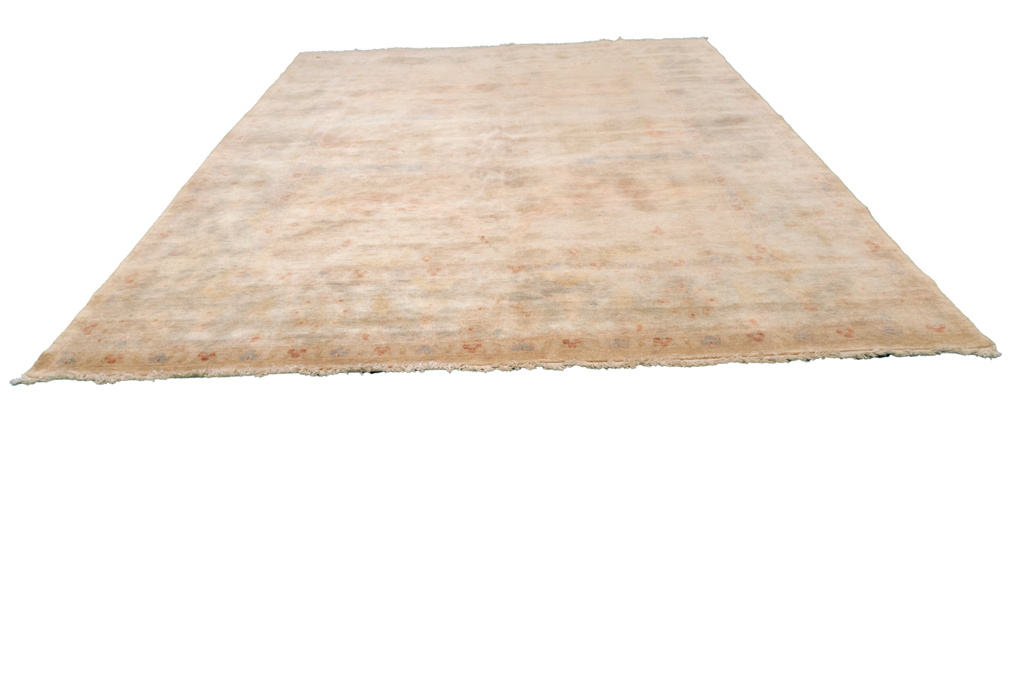 W 8.1 L 9.11 Ziegler 100%Wool Hand-Woven All-Over Design - 58978