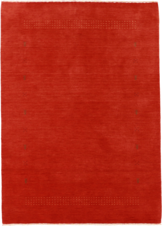 W 4.8 - L 6.7 Loribaft 100% Wool Hand-Woven All-Over Design - 59013