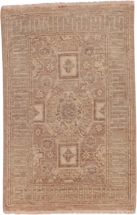 W 2 L 3 Ardabil 100% Wool Hand-Woven All-Over Design - 59363