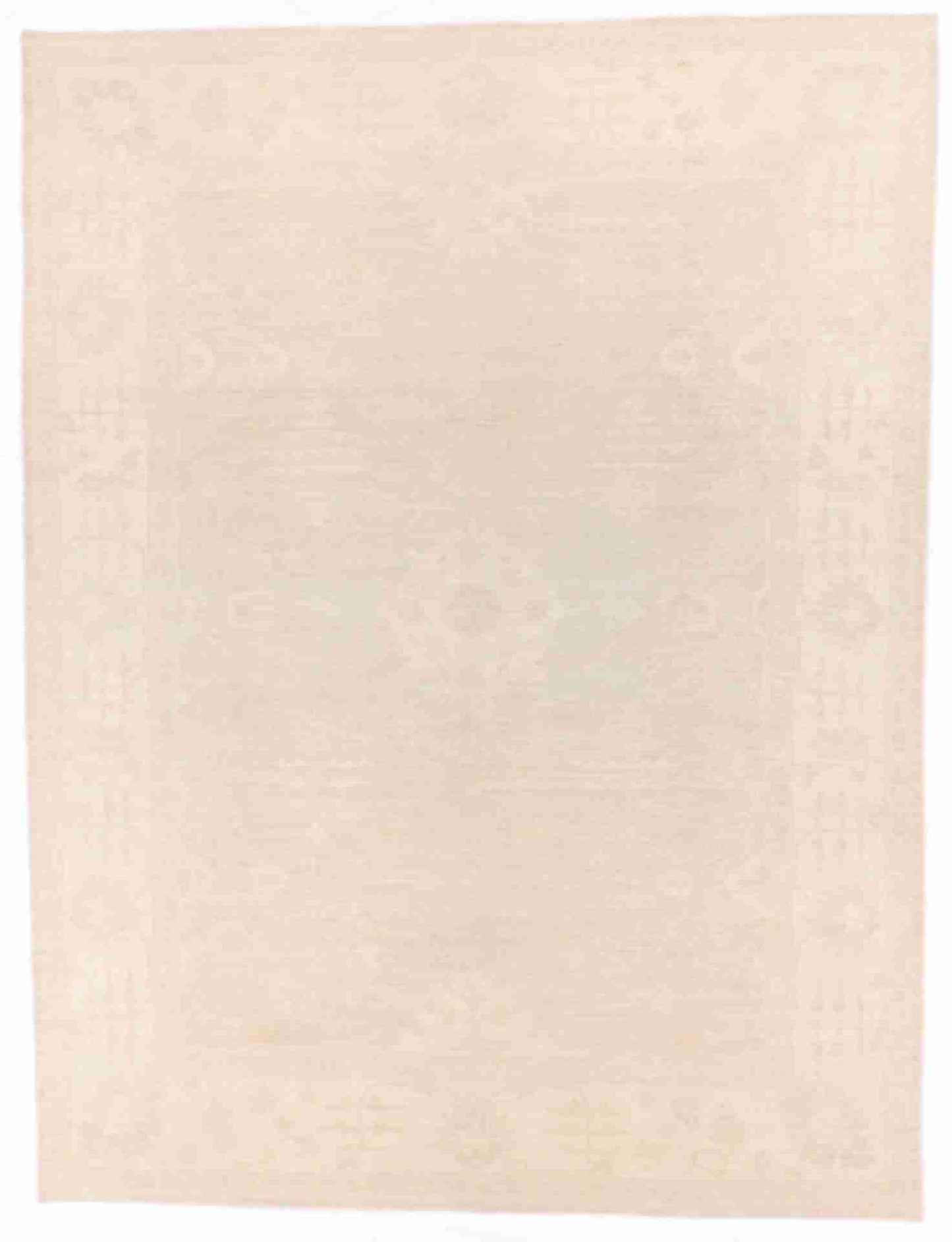 W 8.11 - L 11.8 - Traditional Wool Oushak Rectangle - Hand Woven Rug - 59487