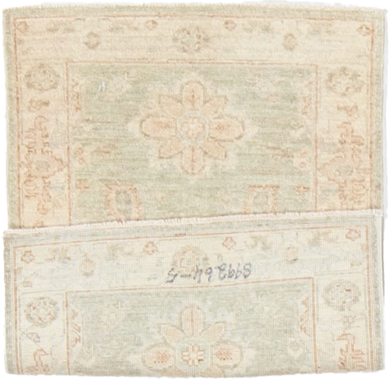 W 2 L 3 Tabriz 100% Wool Hand-Woven All-Over Design - 59511