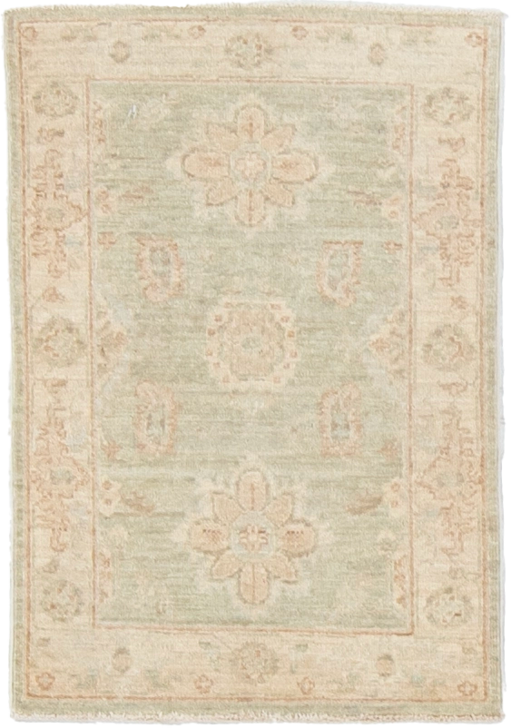 W 2 L 3 Tabriz 100% Wool Hand-Woven All-Over Design - 59511