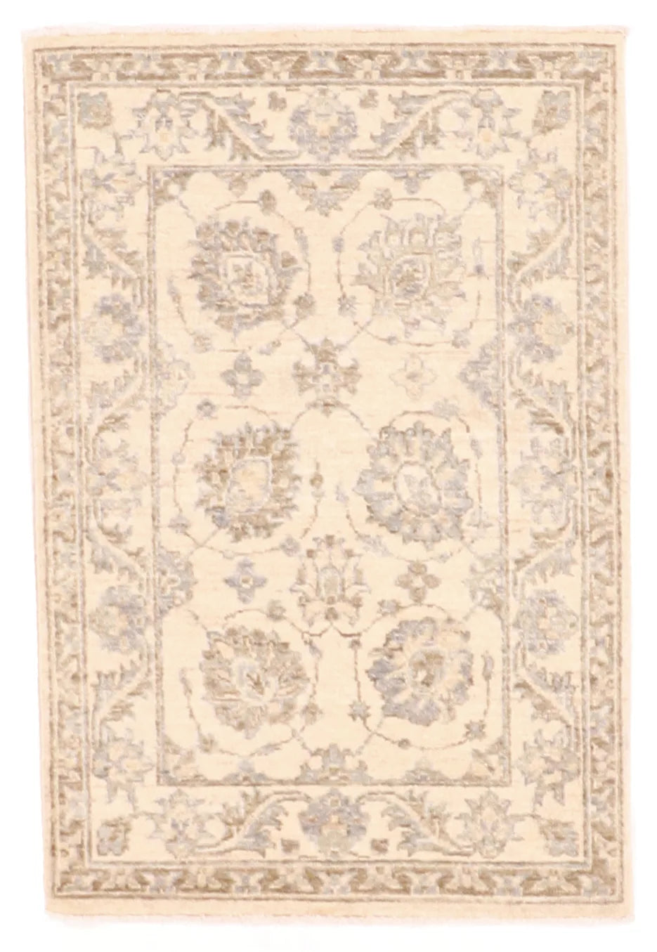 2.2 x 3.2 - Hamadan Fine/Wool All Over Rectangle - Finest Hand-Knotted Quality — 59512