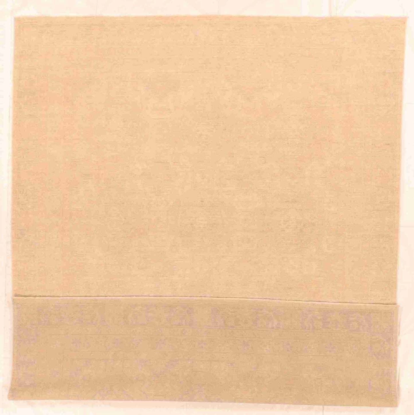 W 8 - L 10.2 - Oushak Wool Transitional Rectangle - Finest Hand-Knotted Quality Wool - 59655