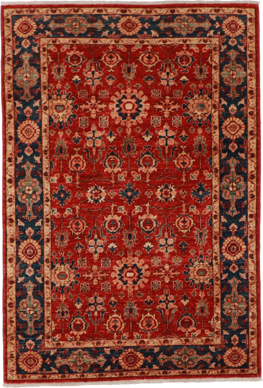 W 3.11 L 5.9 Bakhshiesh 100% Wool Hand-Woven All-Over Design - 59669