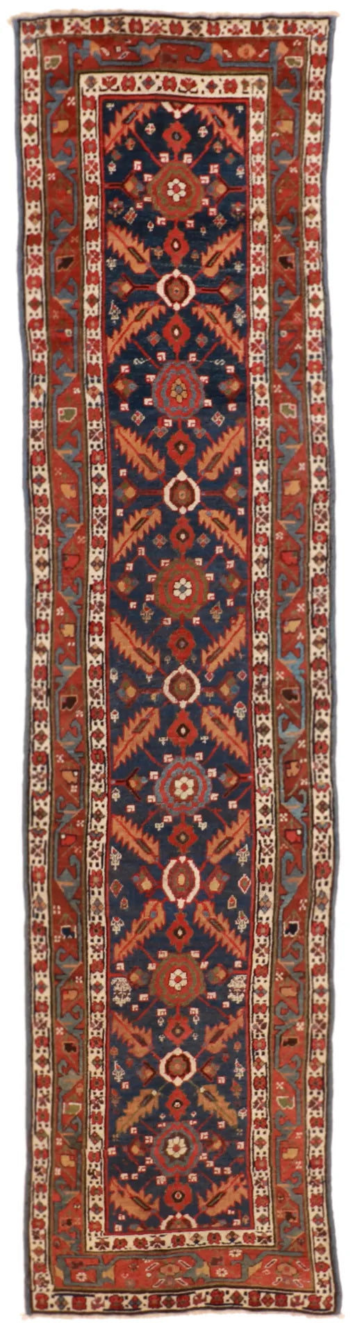 3.3 x 13.8 - Ziegler Mahal Fine/Wool All Over Rectangle - Hand Woven Rug - 59851