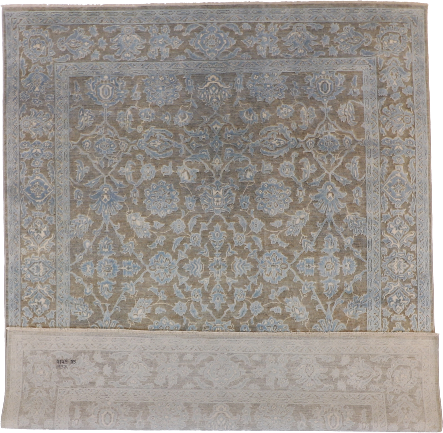 W 8 - L 9.11 - Ziegler Wool Transitional Rectangle - Finest Hand-Knotted Quality Wool - 59899