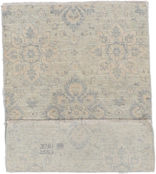 W 2 L 3.1 Tabriz Wool And Silk Blend Hand-Woven All-Over Design - 59909
