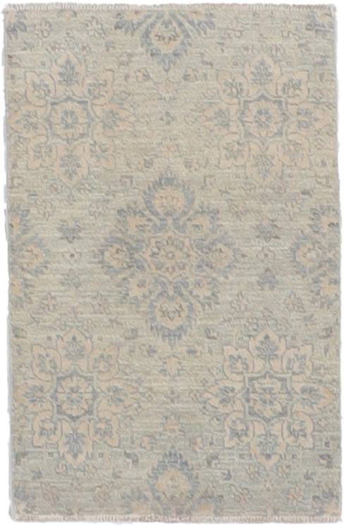 W 2 L 3.1 Tabriz Wool And Silk Blend Hand-Woven All-Over Design - 59909