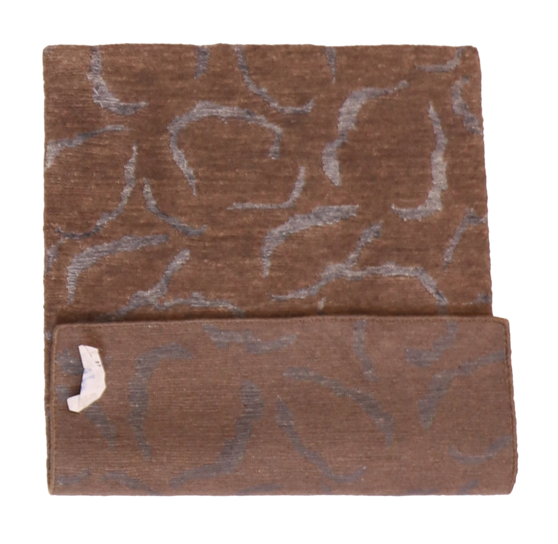 W 2 L 3 Modern Wool And Silk Blend Hand-Wove All-Over Design - 60032