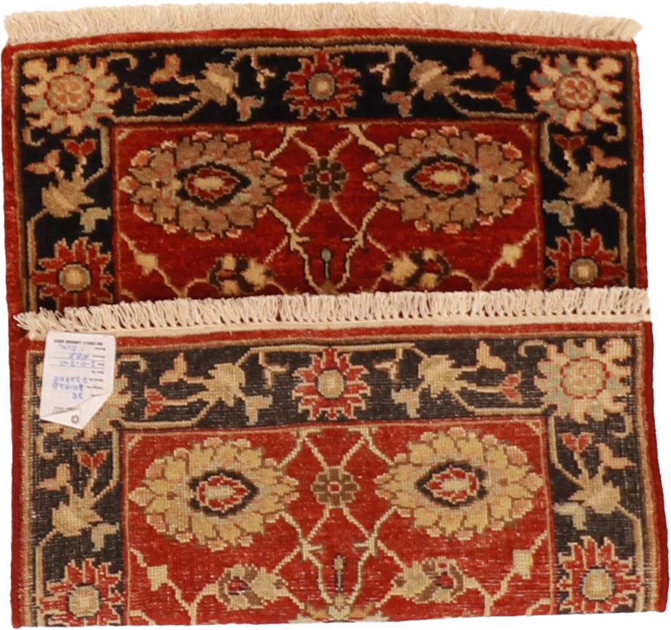 W 2 - L 3 - Sh Abbas Wool All Over Rectangle - Finest Hand-Knotted Quality Wool - 60040