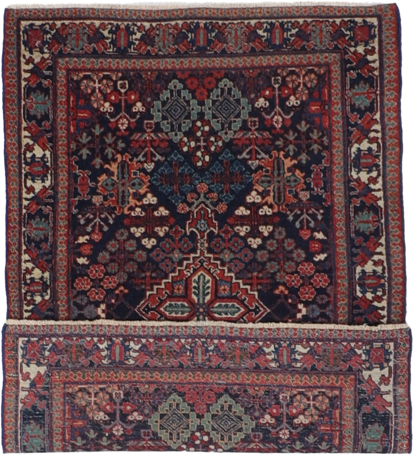 W 3.6 L 5.1 Jozan 100% Wool Hand-Woven All-Over Design - 60123