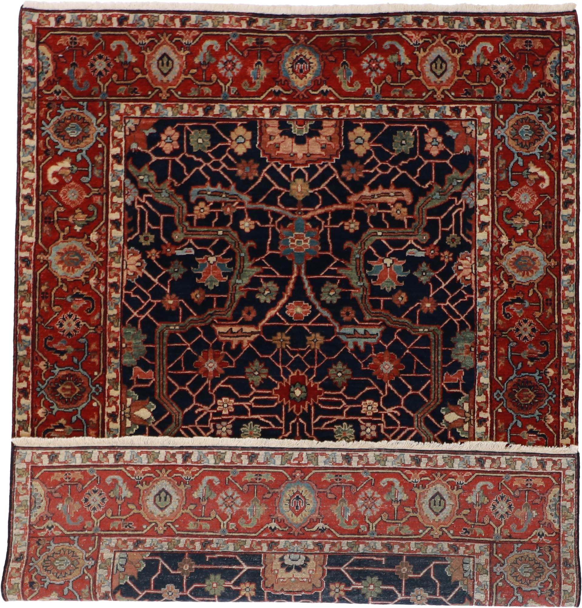 W 5.1 - L 6.10 - Ziegler Fine/Wool All Over Rectangle - Hand Woven Rug - 60213