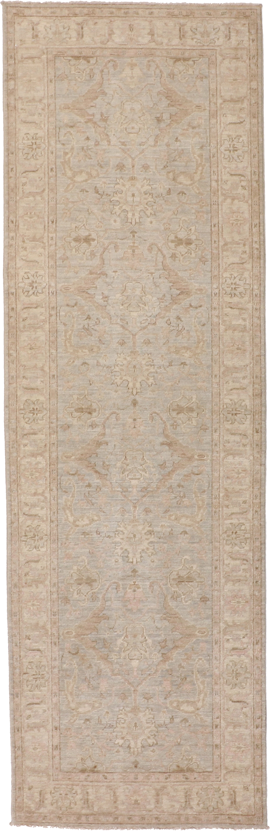 W 2.7 L 8.2 Gazvin Runner 100% Wool Handmade Rug- 60335