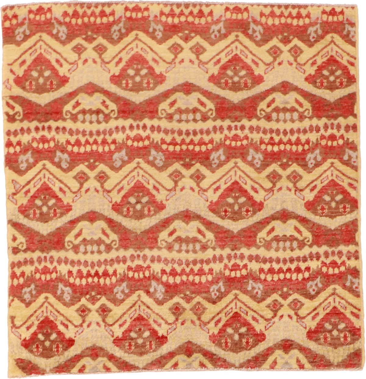 W 3.3 L 3.4 Modern 100% Wool Hand-Woven All-Over Design - 60345
