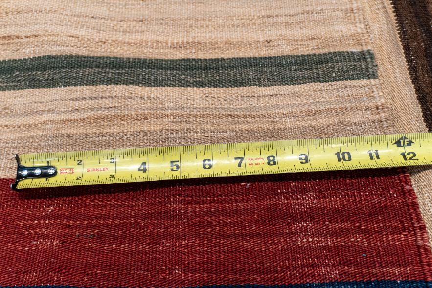 W 8.4 L 10.4 Gazvin 100% Wool Hand-Woven All-Over Design - 60355