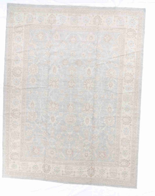 W 12 - L 15.6 - Frahan Fine/Wool All Over Rectangle - Finest Hand-Knotted Quality Wool - 60400