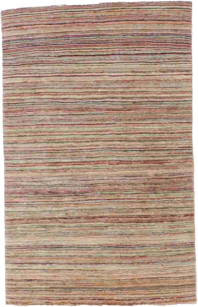 W 2.7 L 4.2 Modern 100% Wool Hand-Woven All-Over Design Rug - 60461