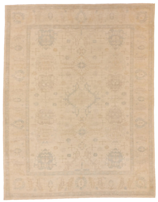 8 x 10.4 - Hamadan Wool Traditional Rectangle - Finest Hand-Knotted Quality Wool — 60477