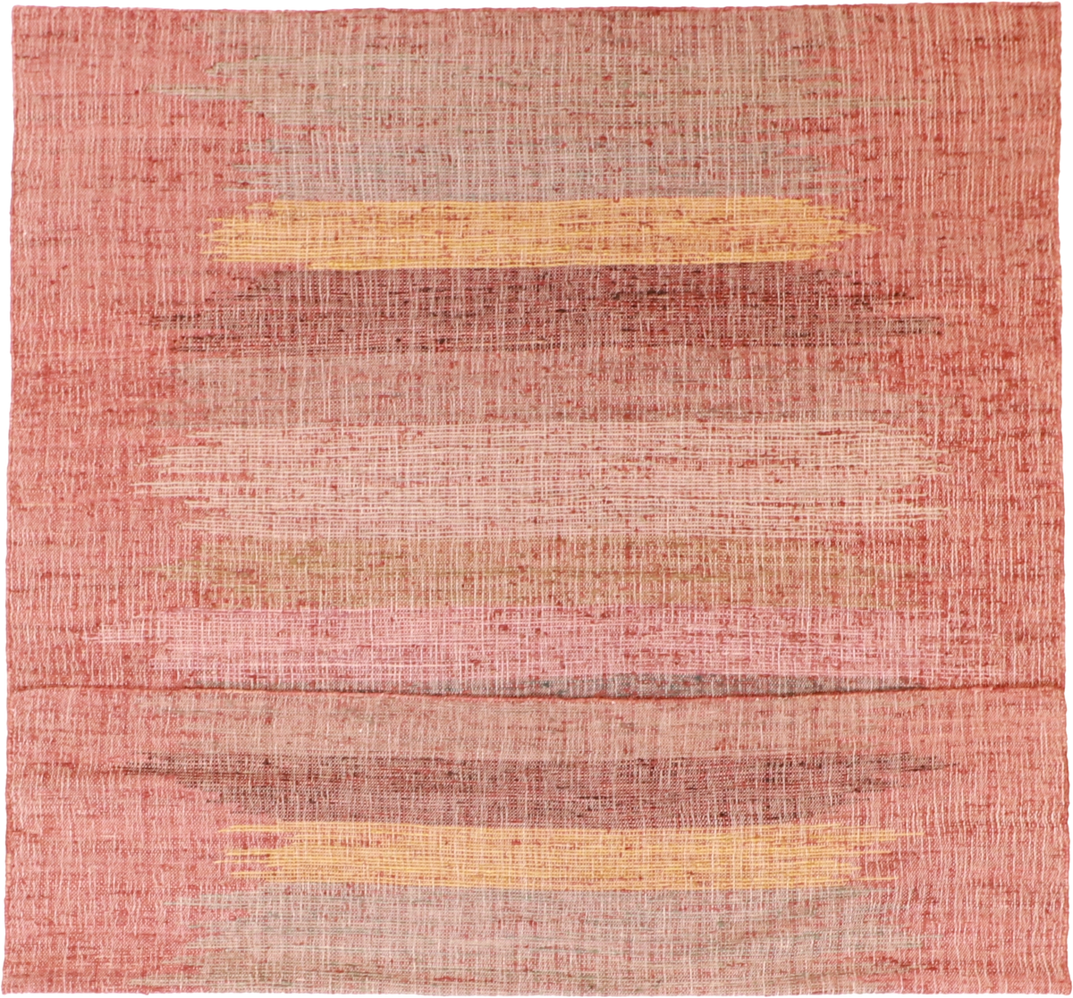 W 8 L 10 Modern Jute Flatweave Hand-Woven All-Over Design Rug - 60596