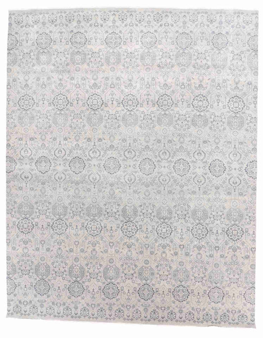 W 12 - L 15 - Mahal Fine/Wool All Over Rectangle - Hand Woven Rug - 60605