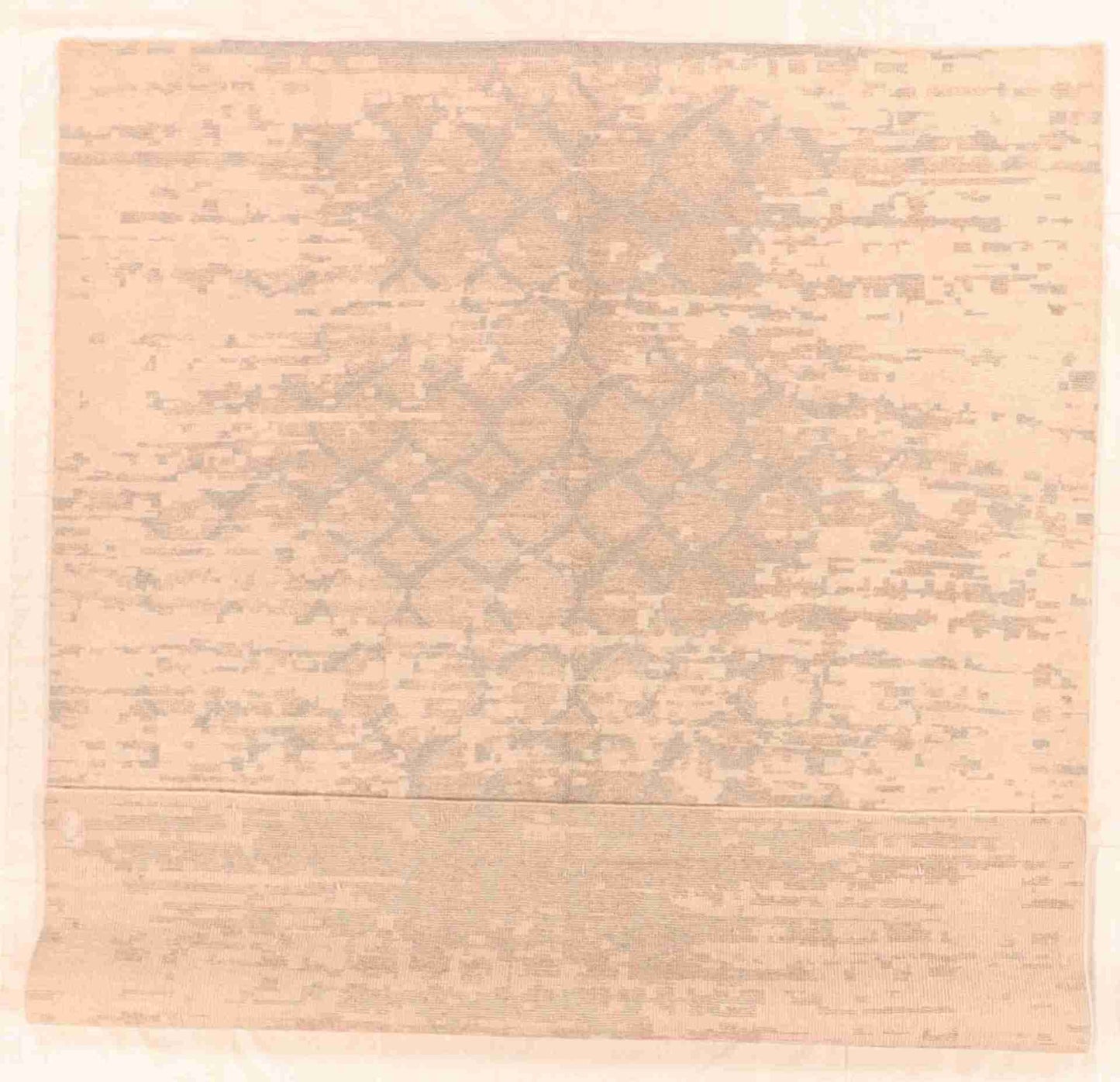 W 8.3 - L 9.10 - Modern Silk/Wool All Over Rectangle - Hand Woven Rug - 60657