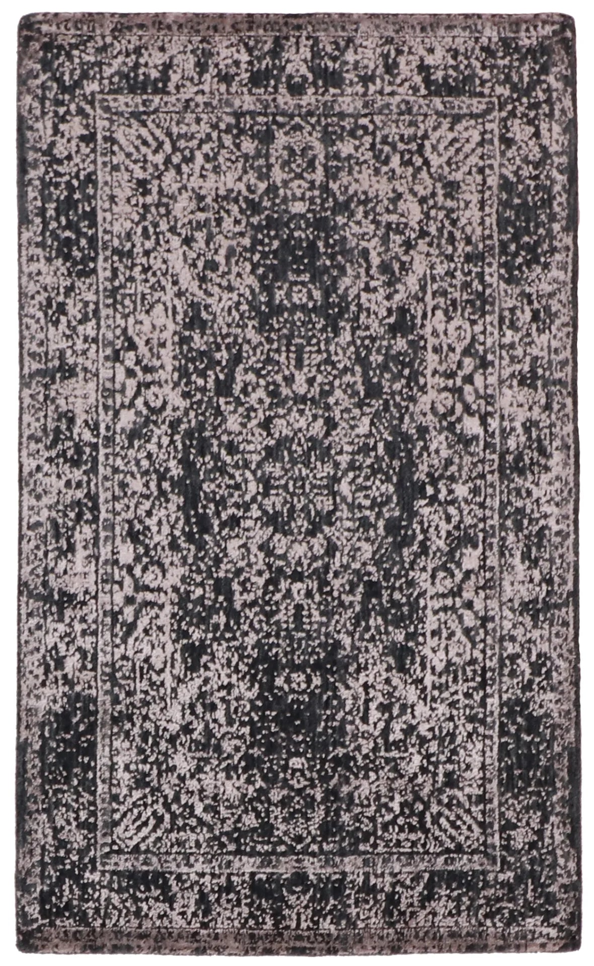 3 x 5 - Modern Wool/Silk All Over Rectangle - Finest Hand-Knotted Quality Wool — 61711