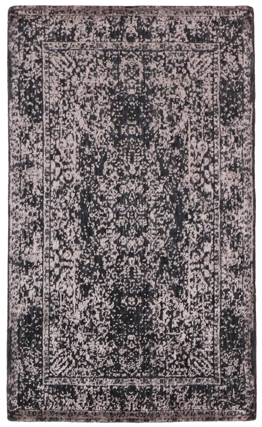 3 x 5 - Modern Wool/Silk All Over Rectangle - Finest Hand-Knotted Quality Wool — 61711