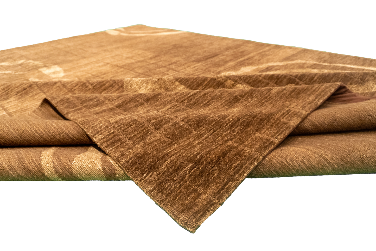 W 8.3 L 9.11 Cloud Wool And Silk Blend Hand-Woven All-Over Design - 61740