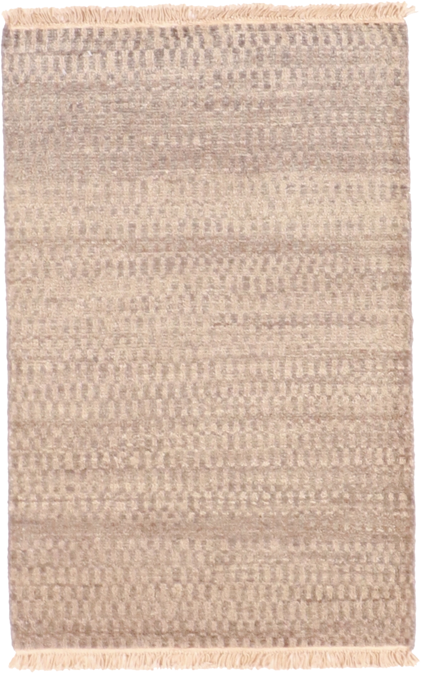 W 2 L 3 Modern 100% Wool Hand-Woven All-Over Design - 61763