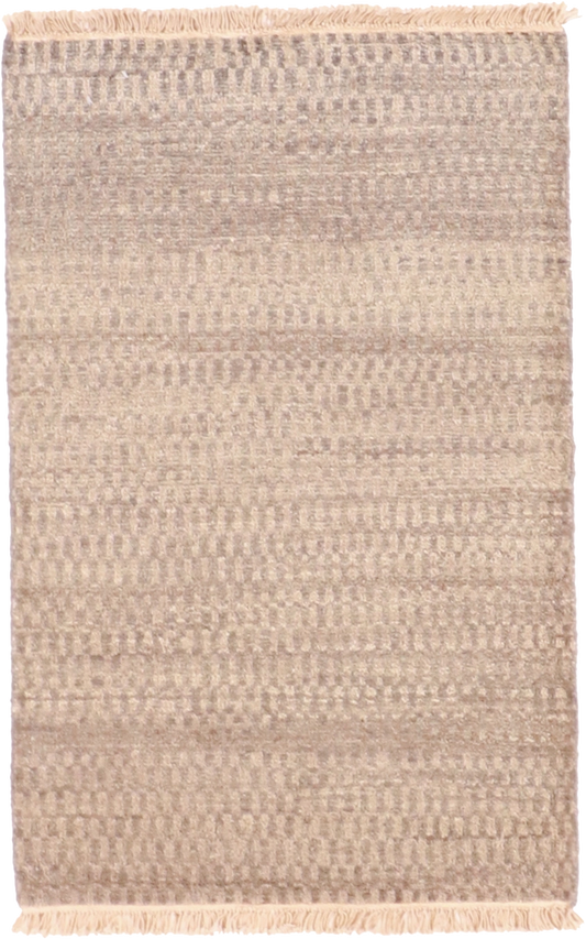 W 2 L 3 Modern 100% Wool Hand-Woven All-Over Design - 61763