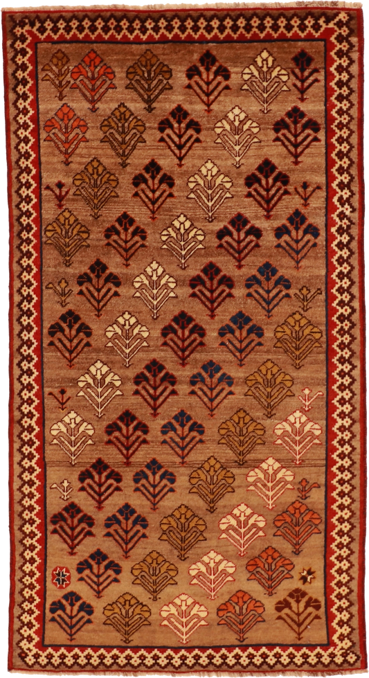 W 3.5 L 6.3 Lori 100% Wool Hand-Woven All-Over Design - 61800
