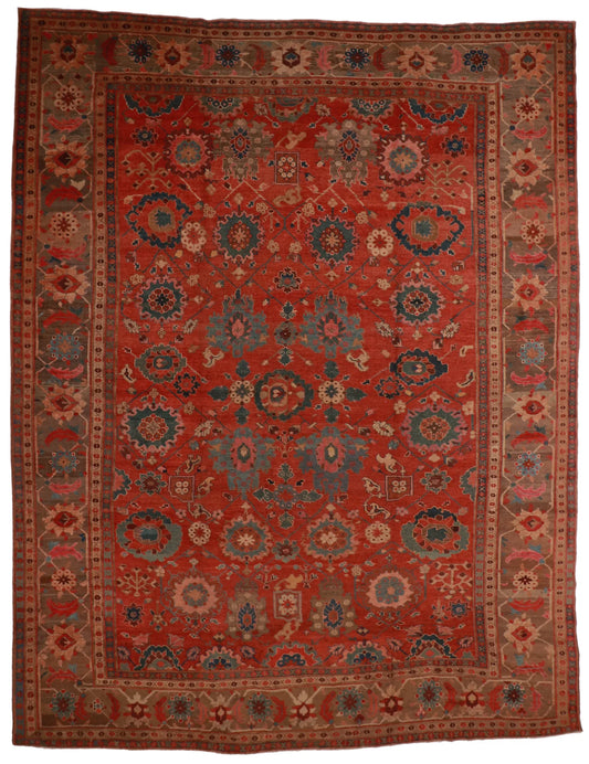 8.1 x 9.7 - Tabriz Fine/Silk All Over Rectangle - Finest Hand-Knotted Quality Wool — 61851