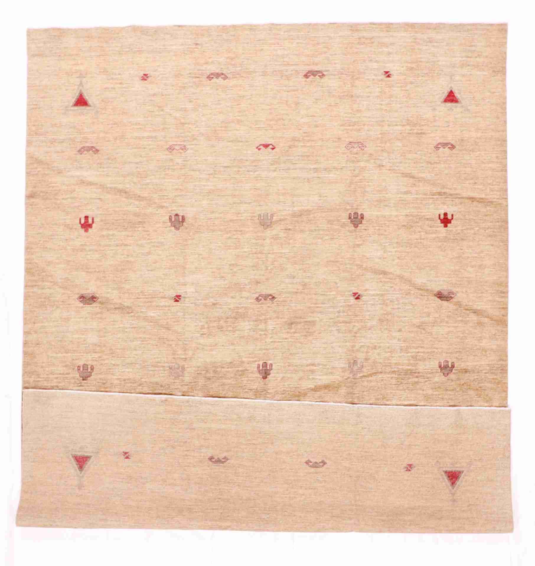 W 9 - L 11.10 - Mountain Modern Wool Western Rectangle - Hand Woven Rug - 62149