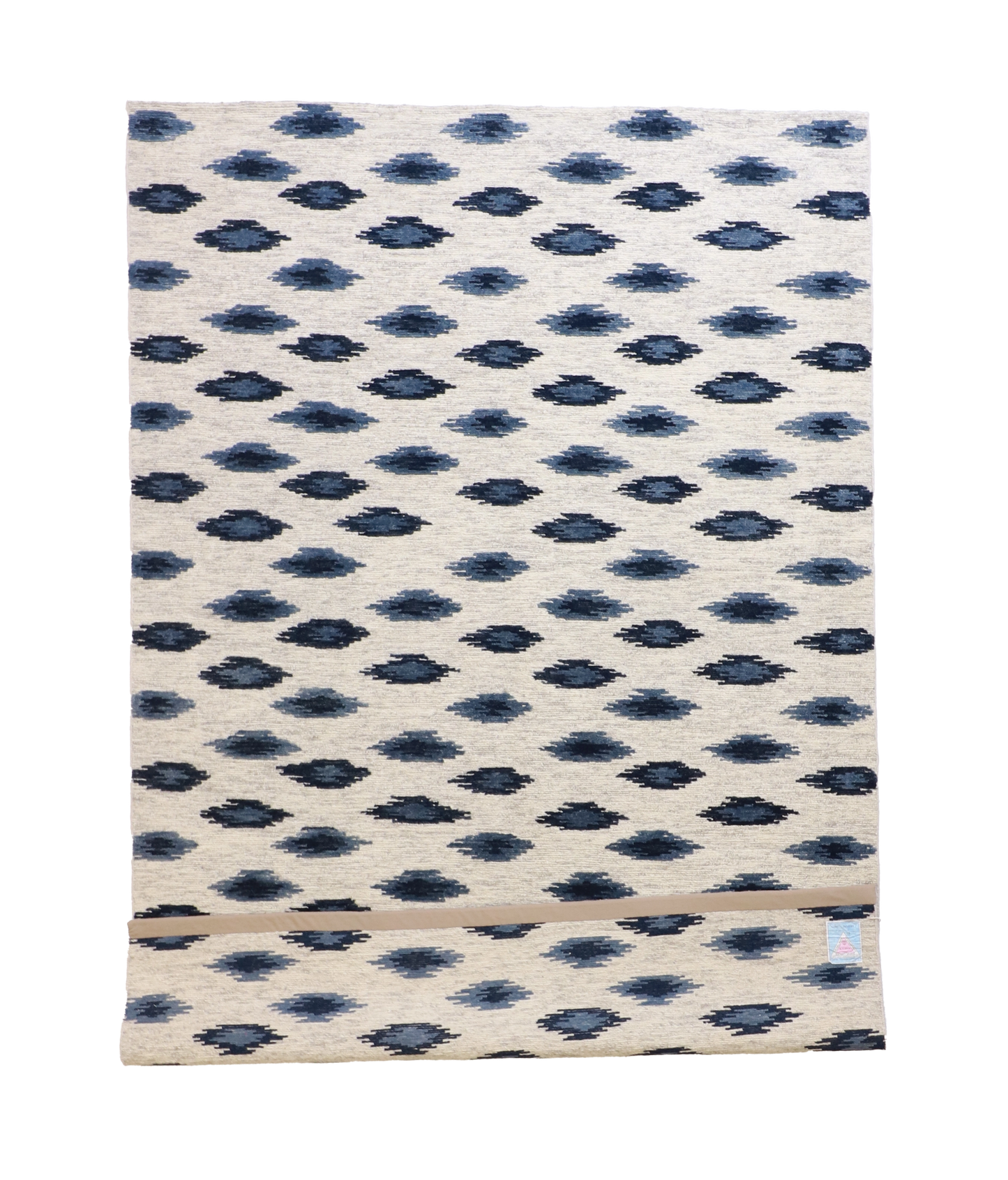 W 6 L 9 Modern 100% Wool Hand-Woven All-Over Design - 62252