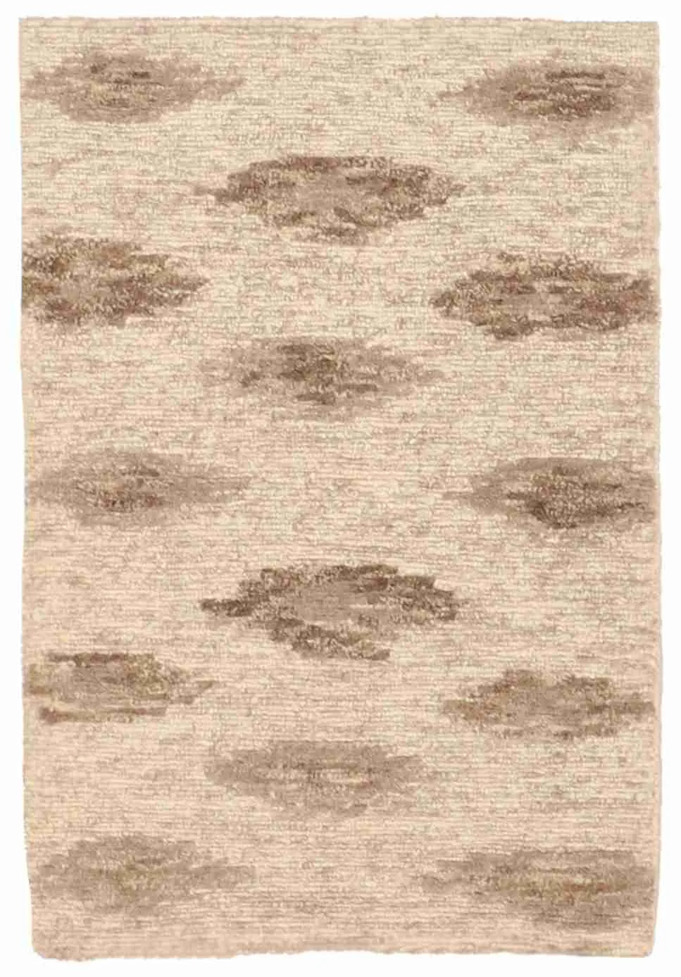 2 x 3 - Modern Fine/Wool All Over Rectangle - Finest Hand-Knotted Quality Wool — 62261