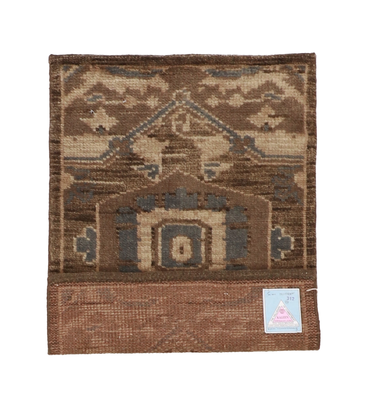 W 2 - L 2.11 - Serapie Fine/Wool Geometric Rectangle - Finest Hand-Knotted Quality Wool - 62262