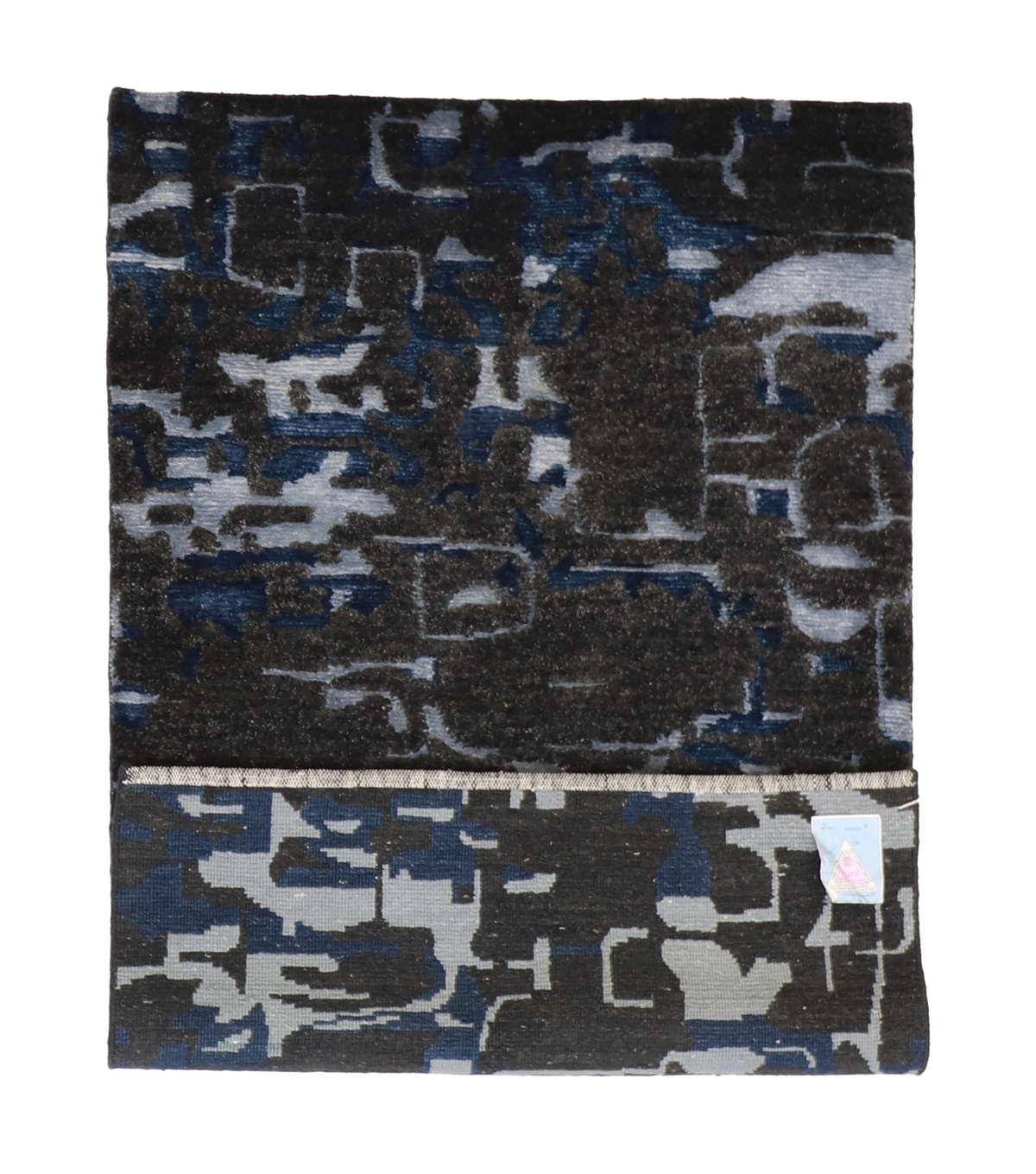 W 3.1 - L 5 Modern 100% Wool Hand-Woven All-Over Design - 62278