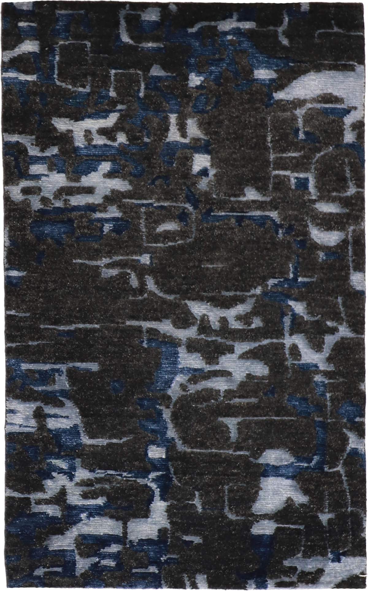 W 3.1 - L 5 Modern 100% Wool Hand-Woven All-Over Design - 62278