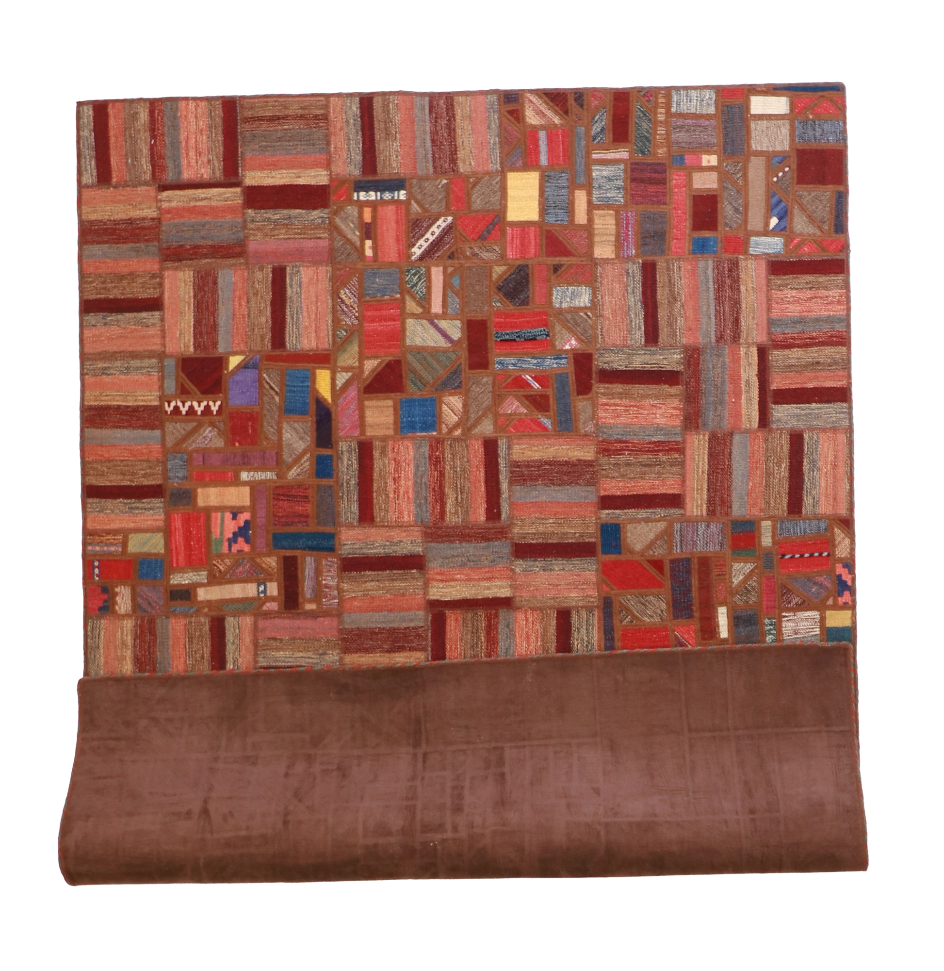 W 5.10 L 7.10 Modern 100% Wool Handmade All Over Design - 62326