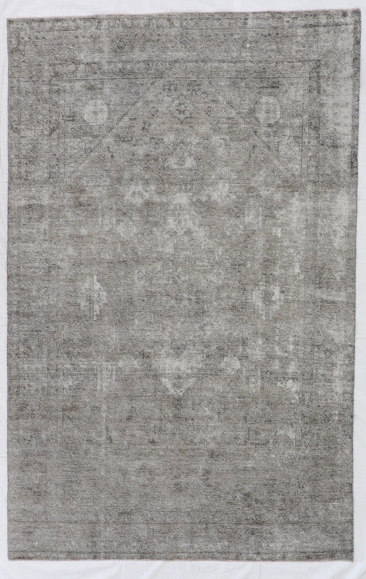 6x9 - Vintage Wool All Over Rectangle - Hand Knotted Rug — 62401