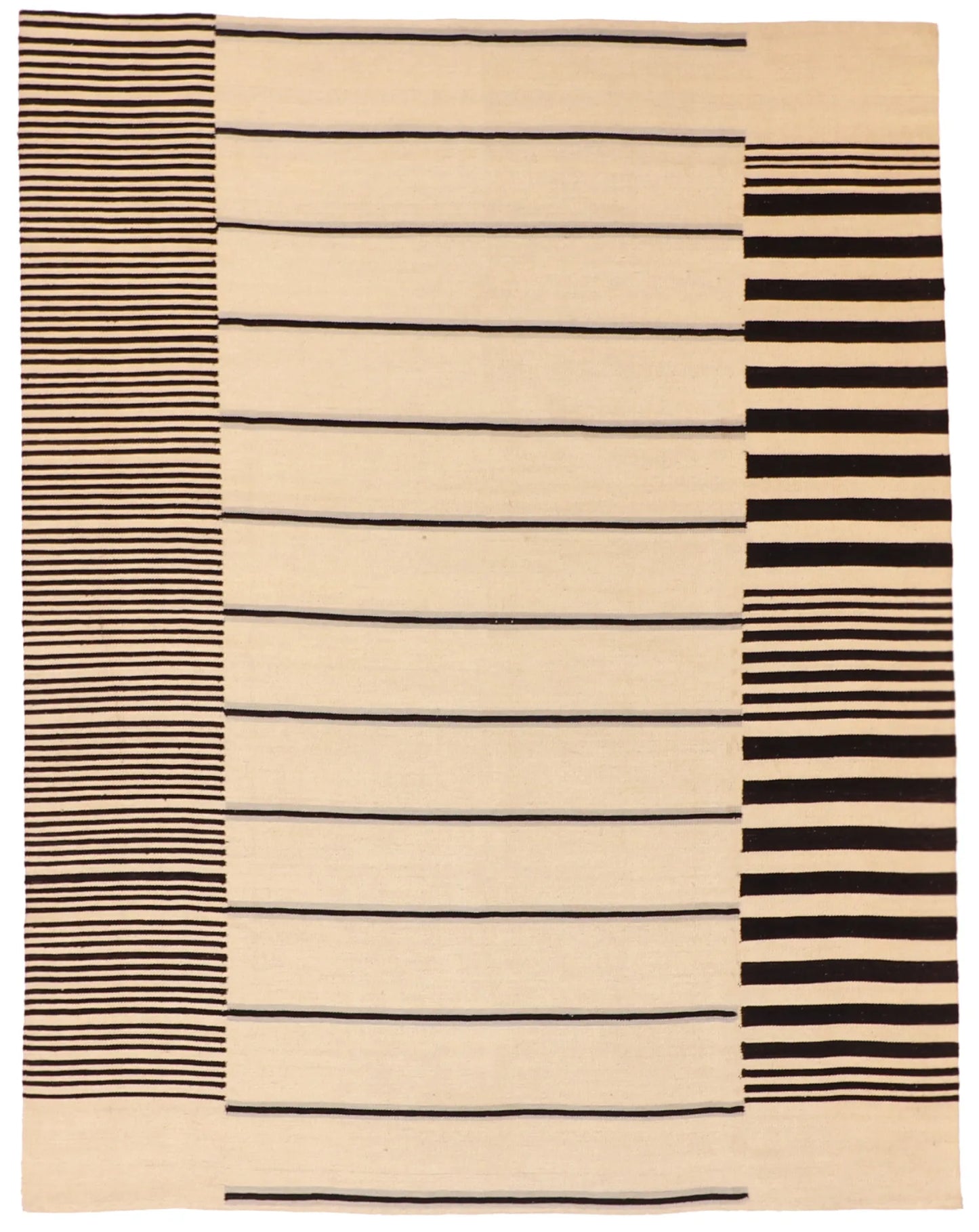 7.2 x 9.1 - Kilim Fine/Wool All Over Rectangle - Finest Hand-Made Quality Wool — 62428