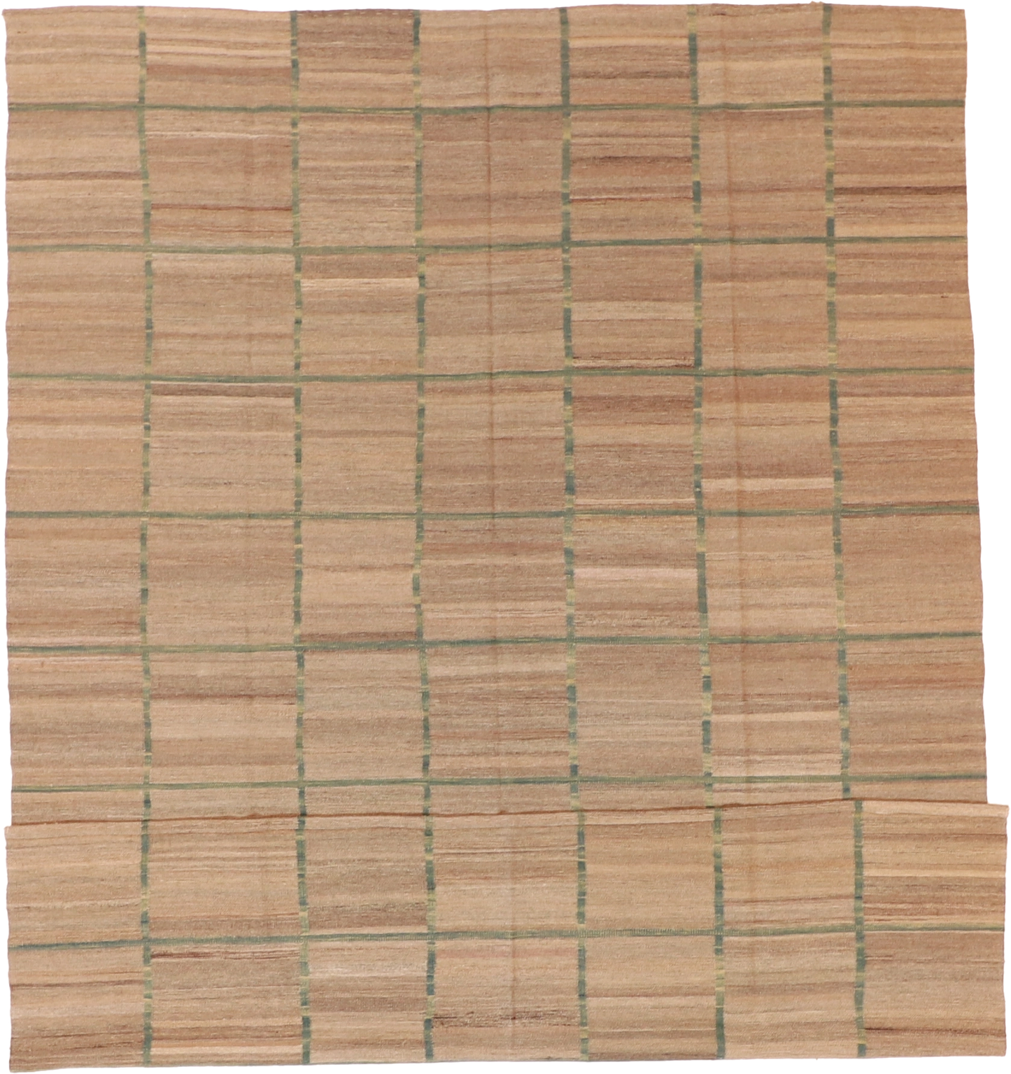 W 6.10 - L 9.3 - Kilim Fine/Wool All Over Rectangle - Finest Hand-Made Quality Wool - 62429
