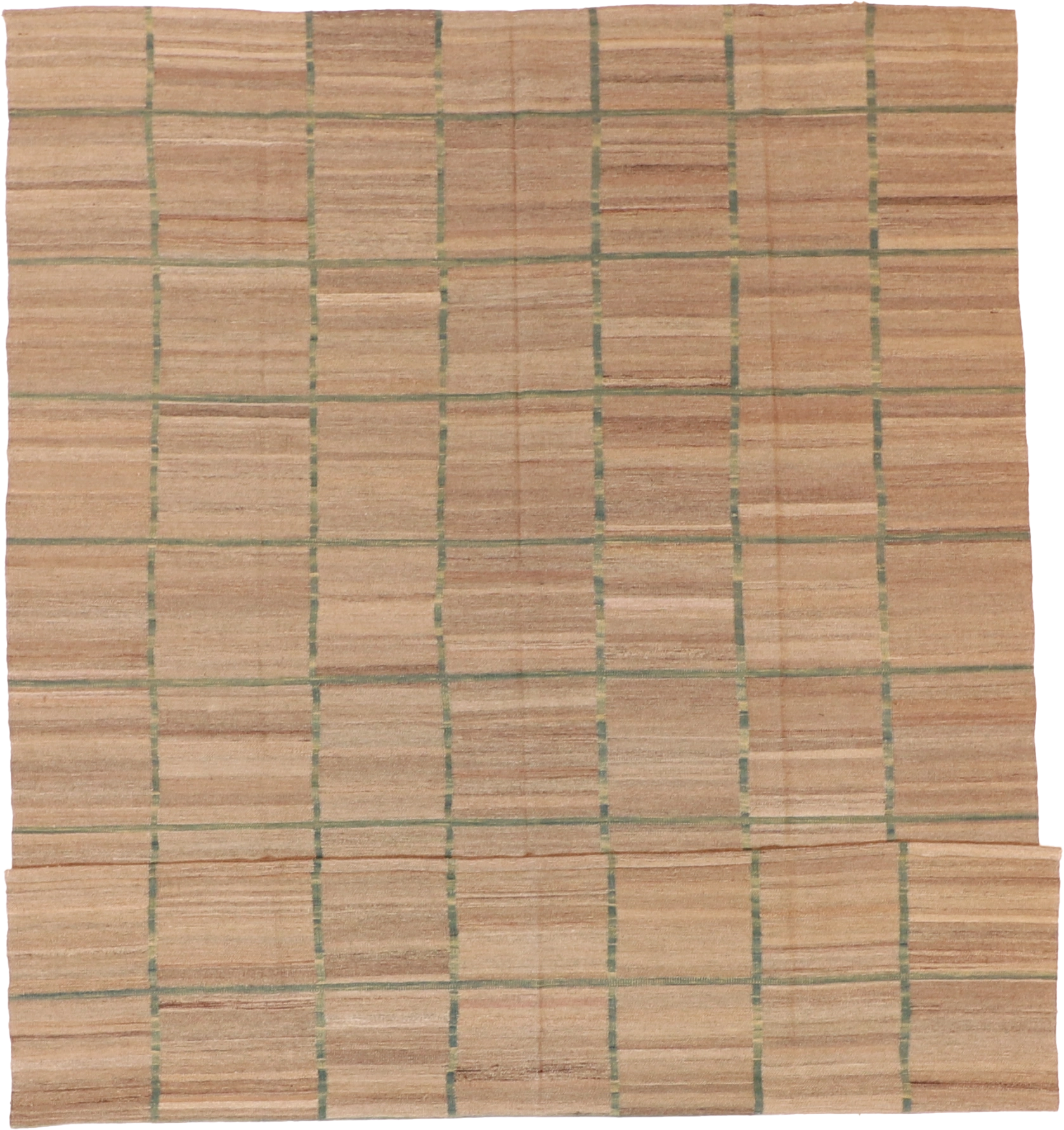 W 6.10 - L 9.3 - Kilim Fine/Wool All Over Rectangle - Finest Hand-Made Quality Wool - 62429